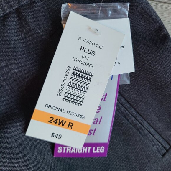 NEW Tanjay Straight Leg Pants 24W - Picture 4 of 4